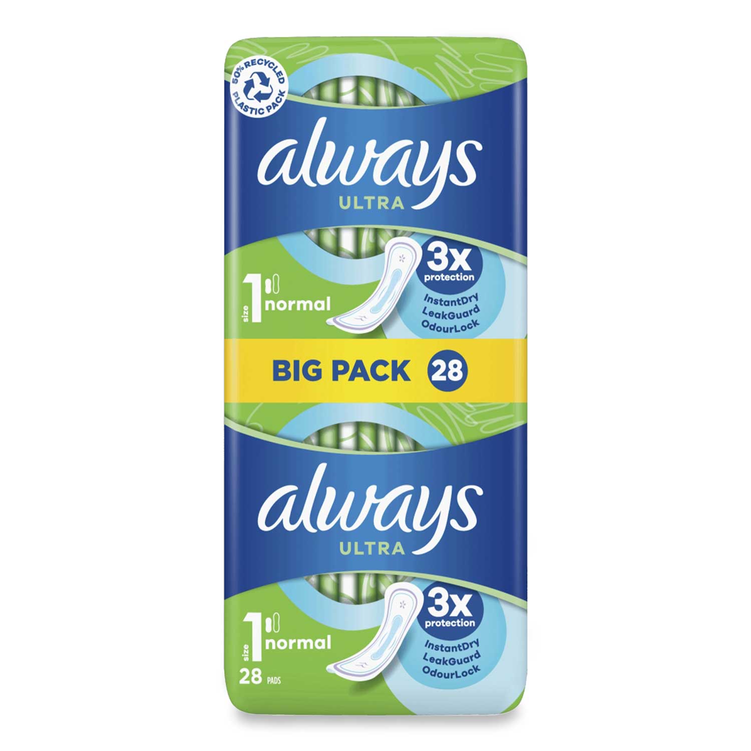 Ultra Day Sanitary Towels Normal (Size 1) 28 Pack Always ALDI.IE